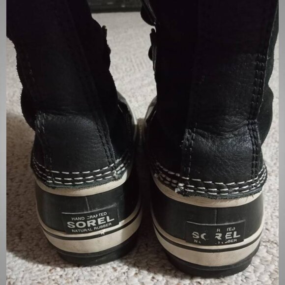 Sorel Joan of Arctic snow waterproof boots size 9.5 women's BLACK - Picture 7 of 12